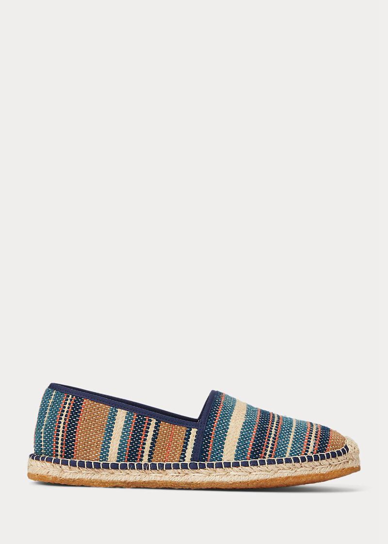 RRL スリップオン メンズ カラー Handwoven Jacquard Espadrille MNTZG5396